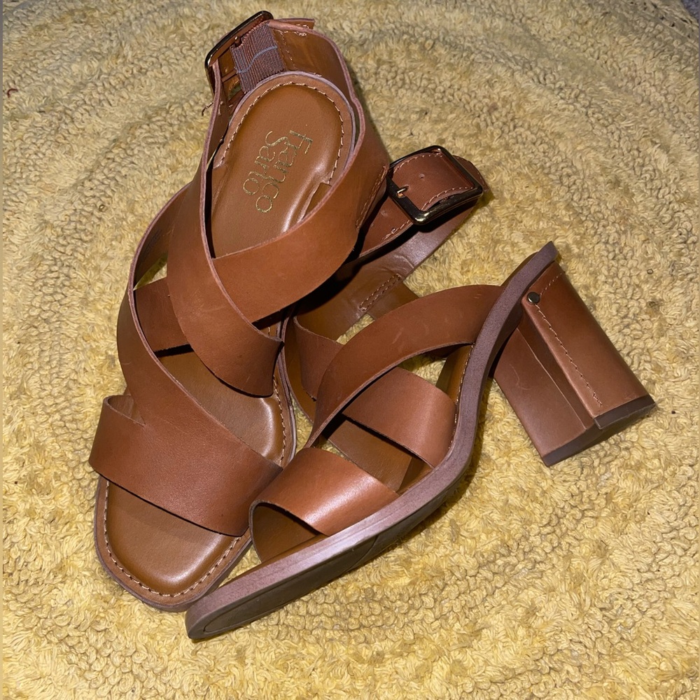 Franco Sarto leather heels
